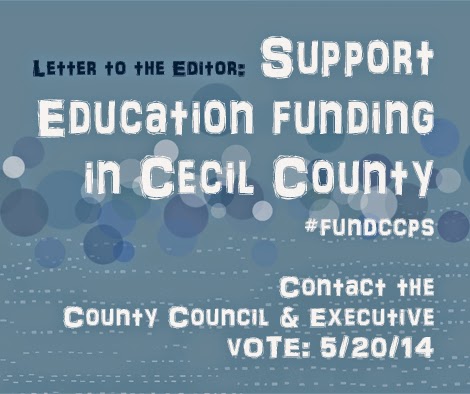 CCPS Budget Letter to Editor