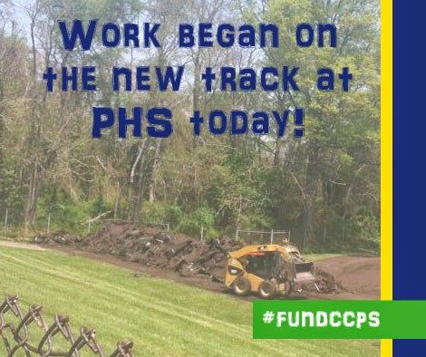 Start of construction at Perryville High School track