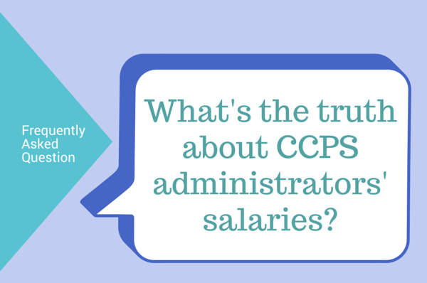 CCPS administrators salaries