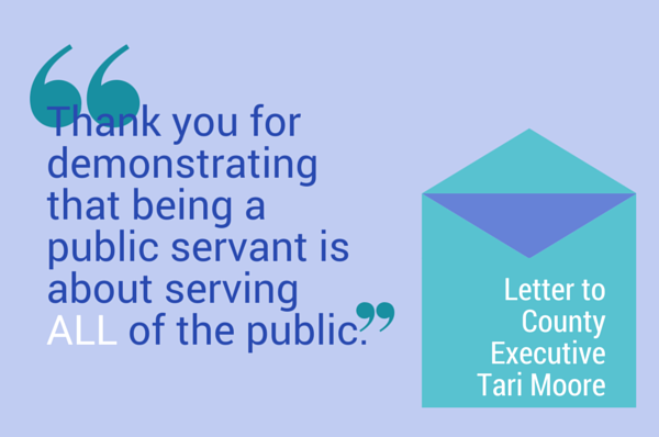 letter to Tari Moore